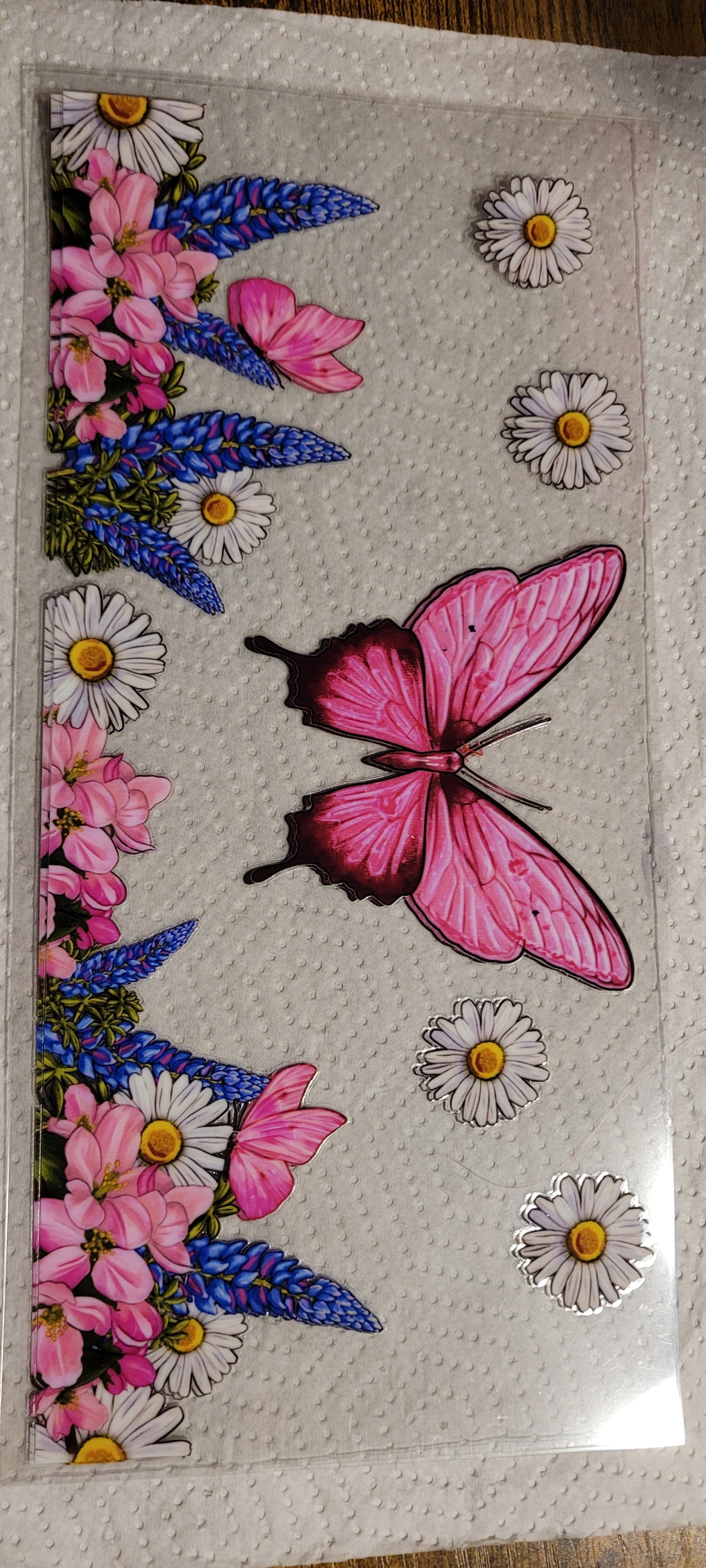 Butterfly uvdtf wraps