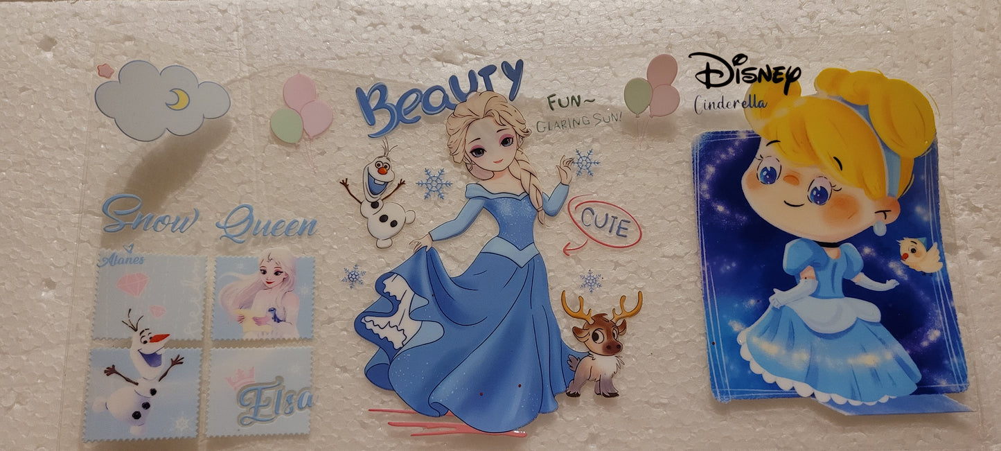 Princess cup wraps