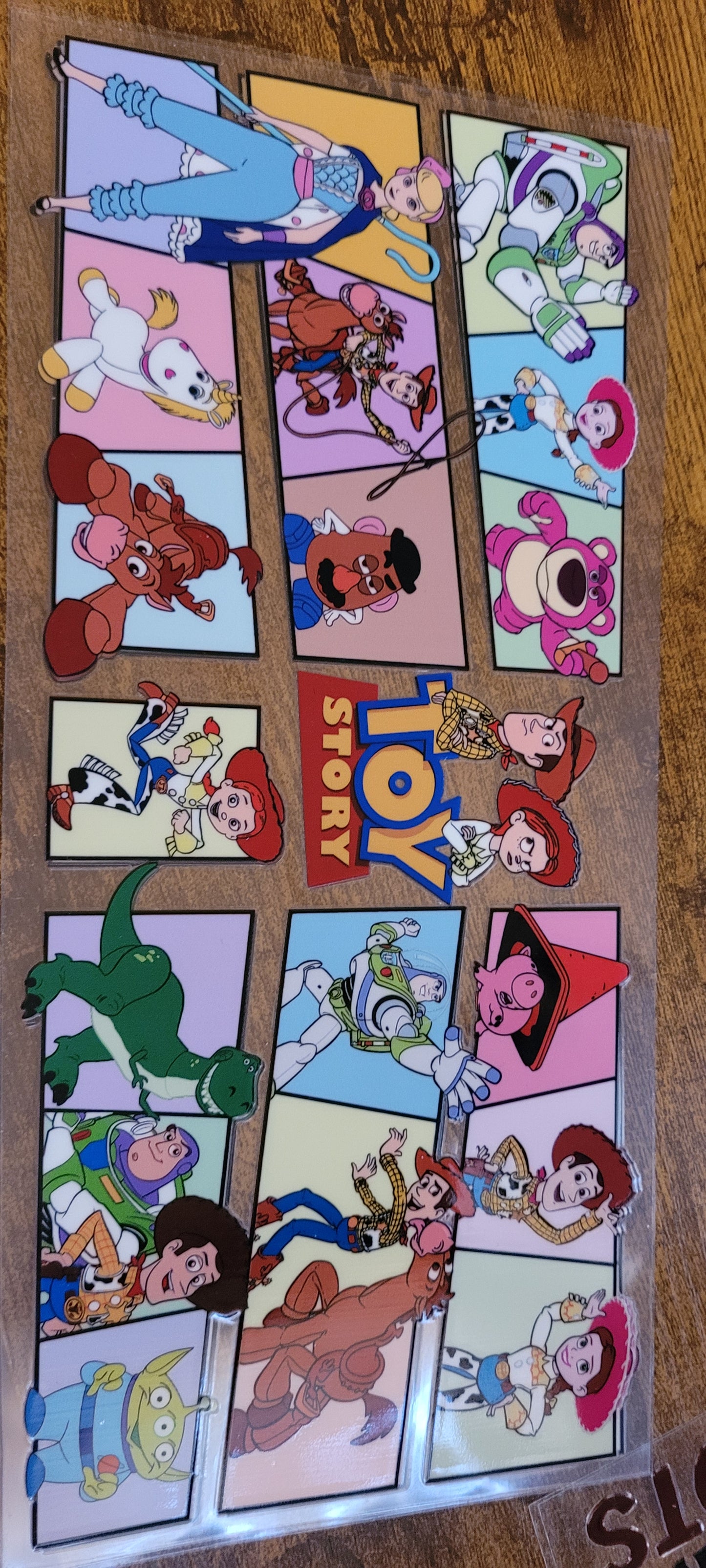 Characters start w/ T