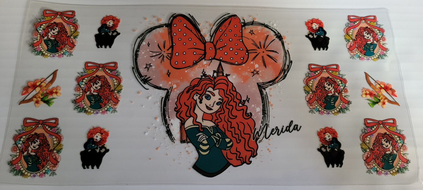 Princess cup wraps