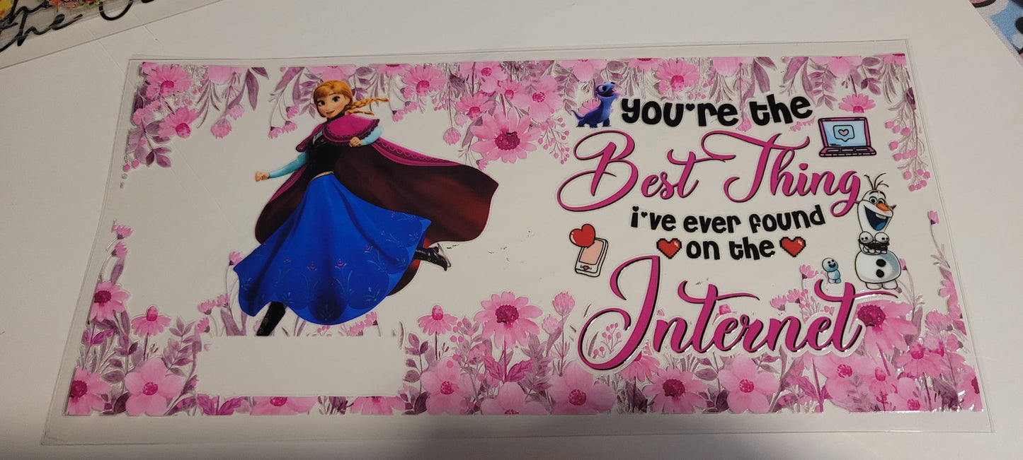 Princess cup wraps