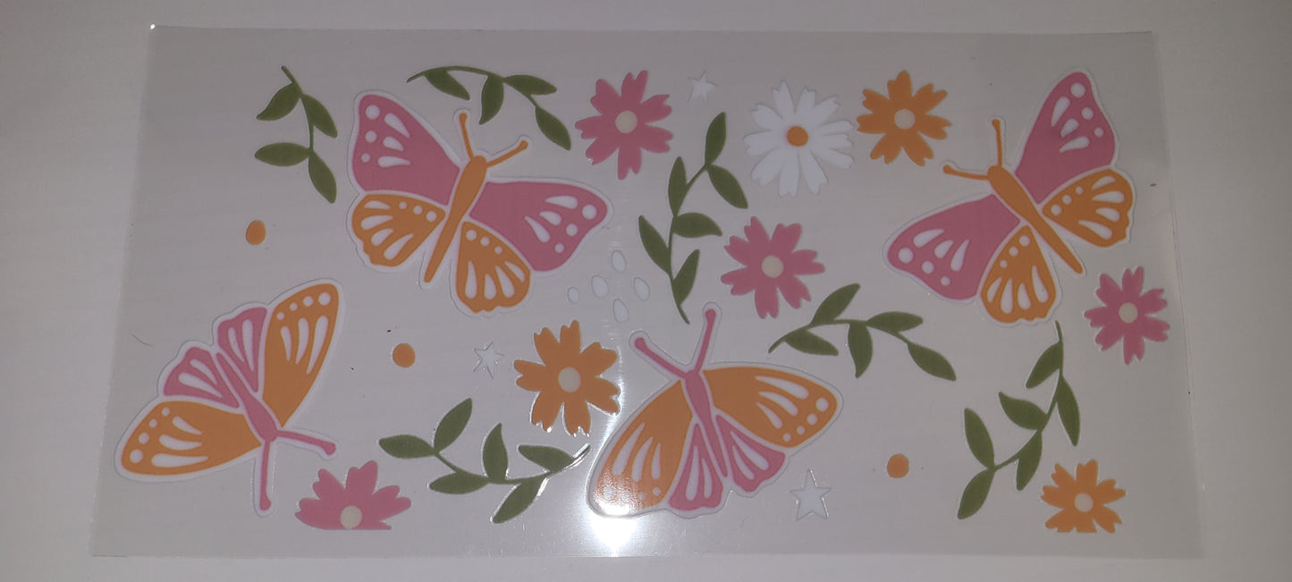 Butterfly uvdtf wraps