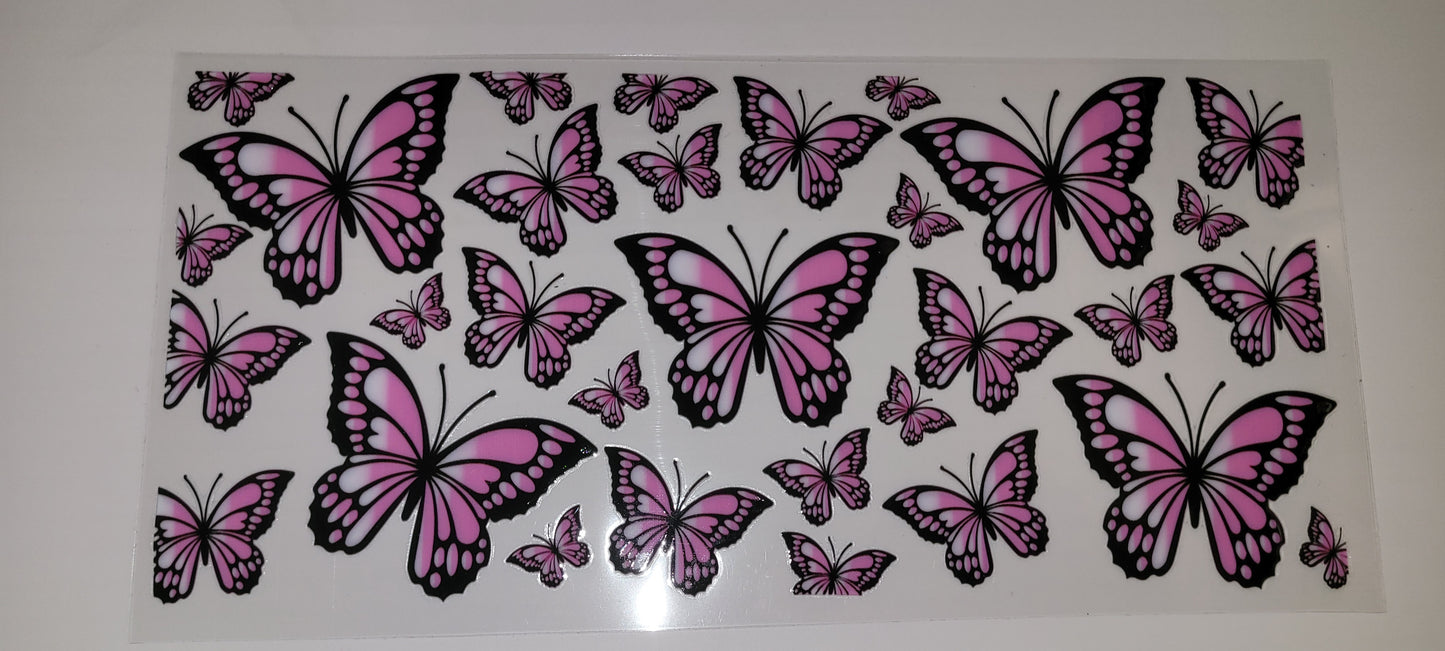 Butterfly uvdtf wraps