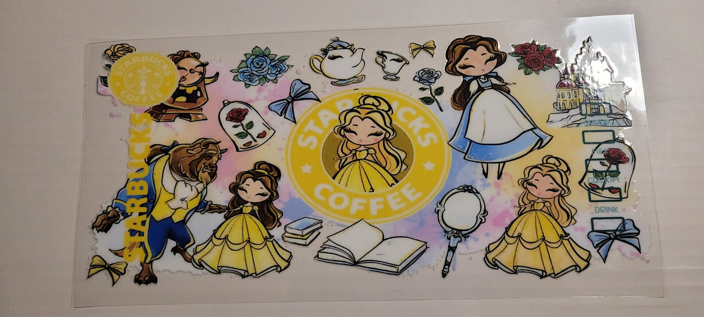Princess cup wraps