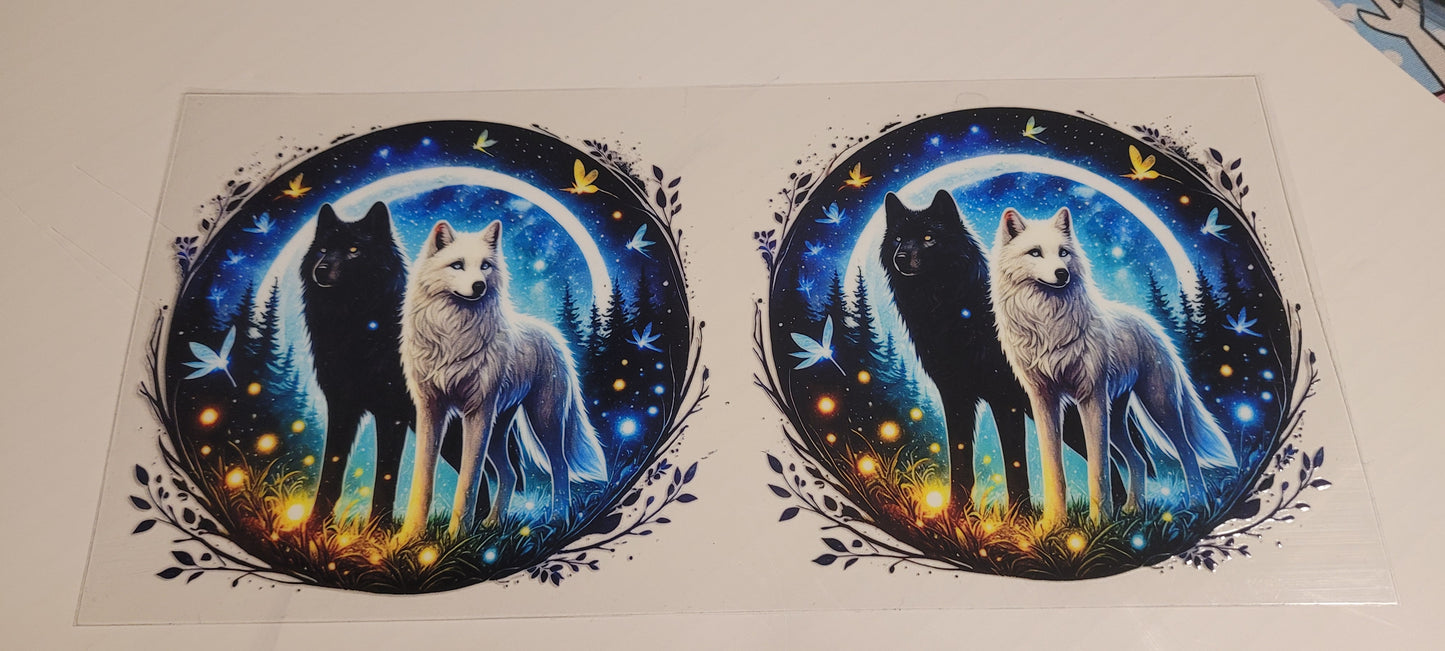 Wolf cup wraps