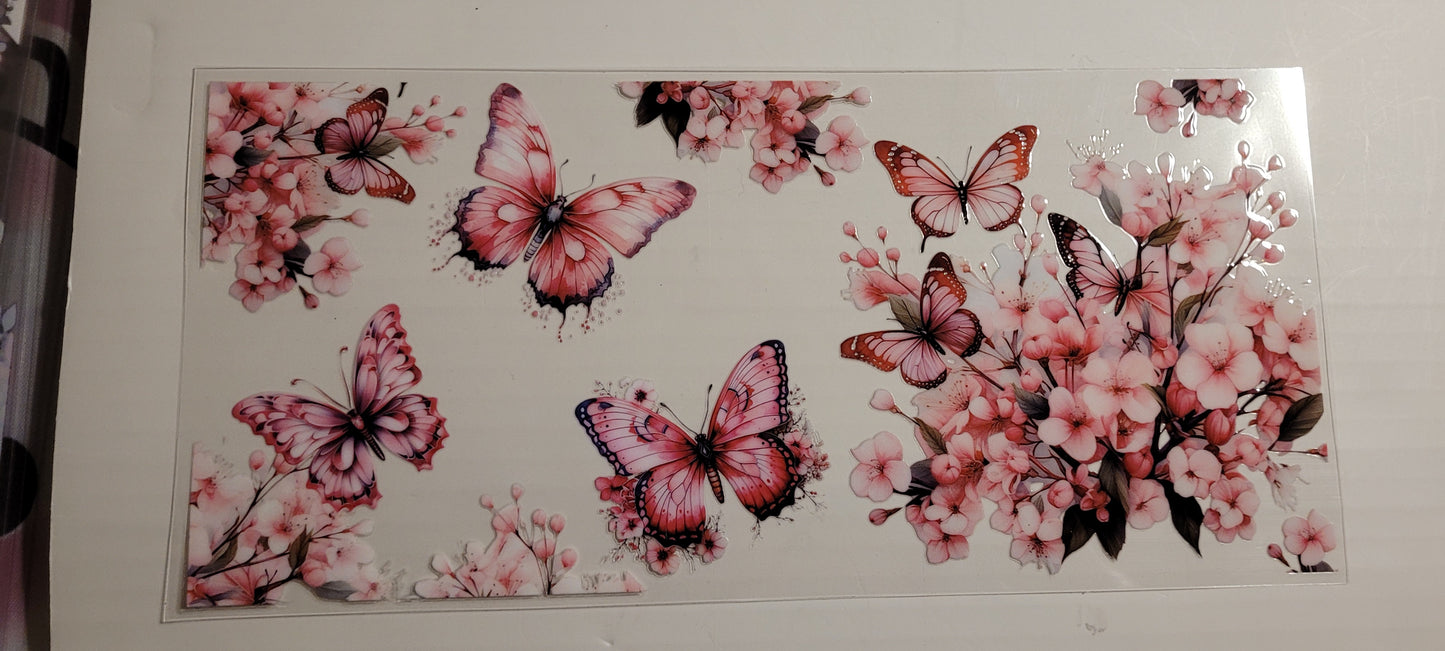 Butterfly uvdtf wraps