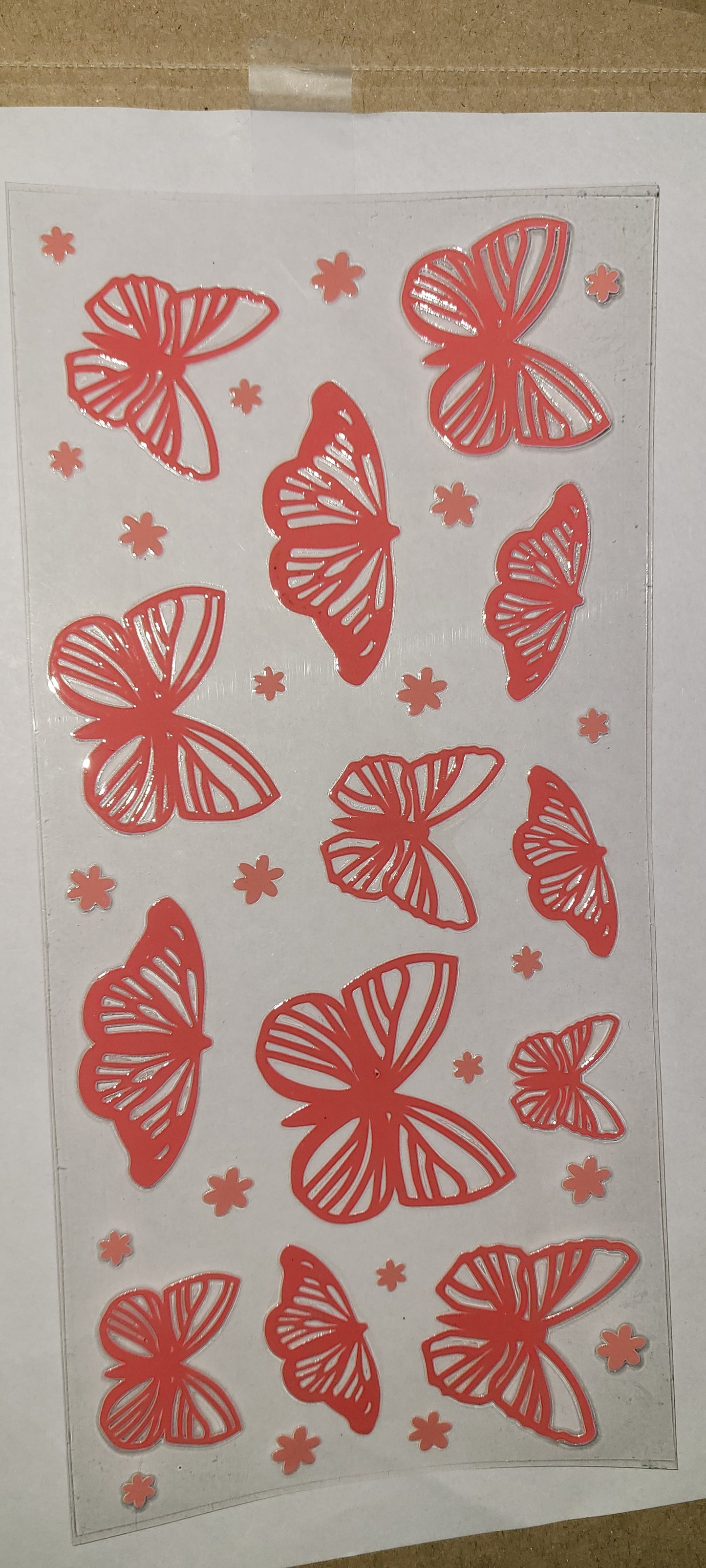 Butterfly uvdtf wraps