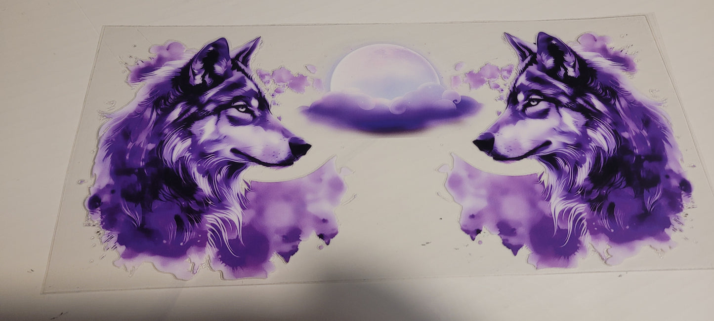 Wolf cup wraps