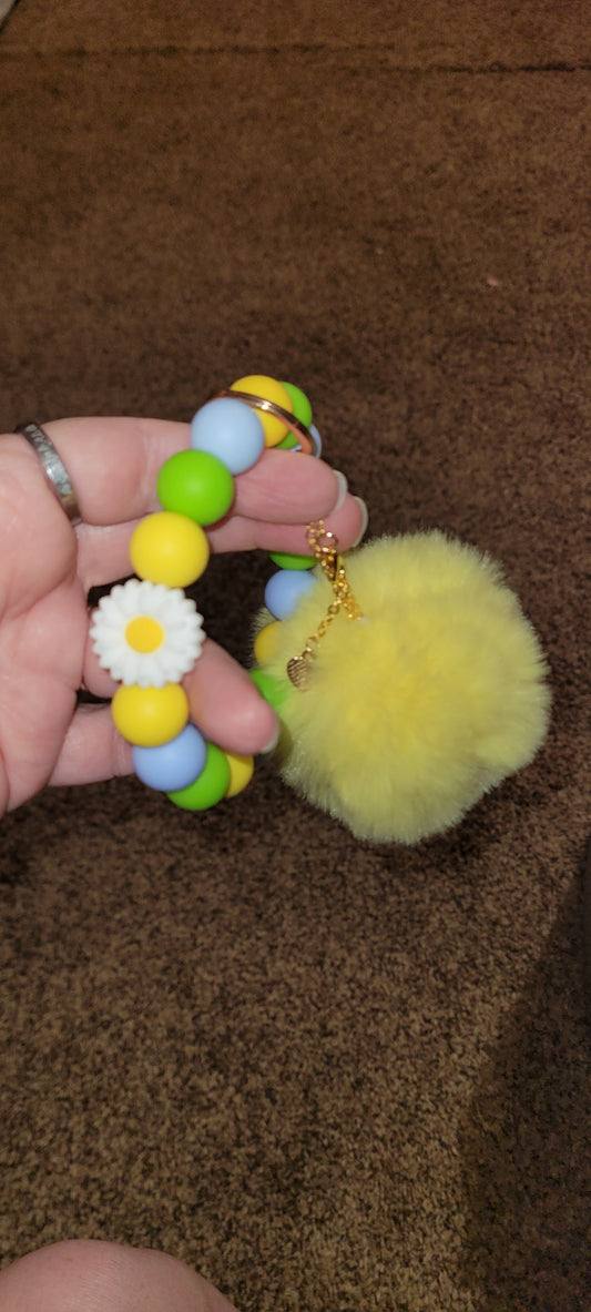 Beated wrestlet key chains