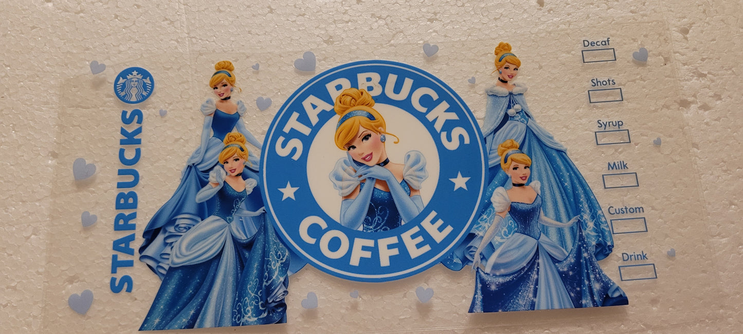 Princess cup wraps
